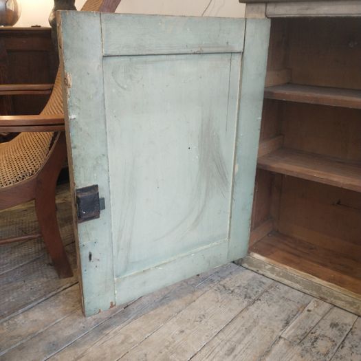 Antique painted dresser base