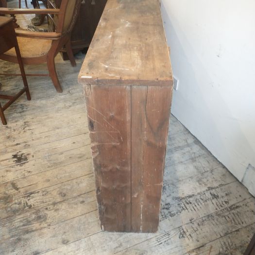 Antique painted dresser base