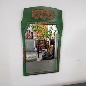 1920s English Deco mirror
