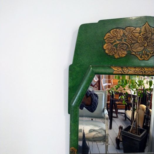 1920s English Deco mirror