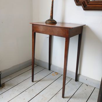 Georgian simple tall side table