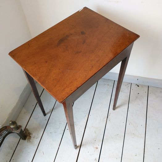 Georgian simple tall side table