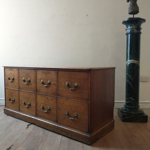 Antique shop fitting chest of drawers