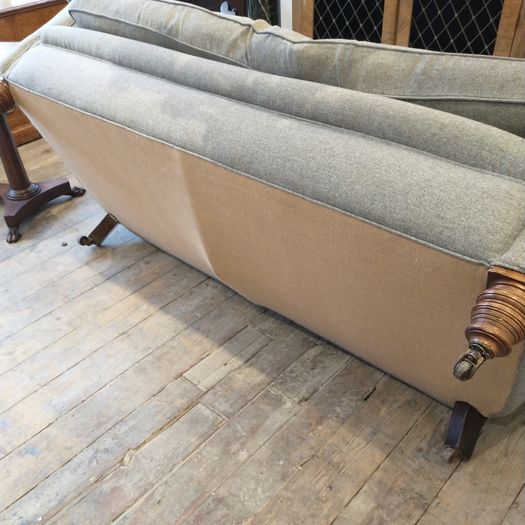 Large Howard & Sons type C19th chesterfield sofa