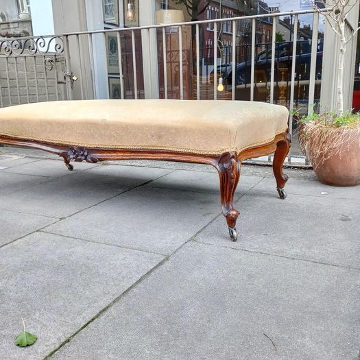 Large antique stool