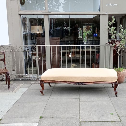 Large antique stool