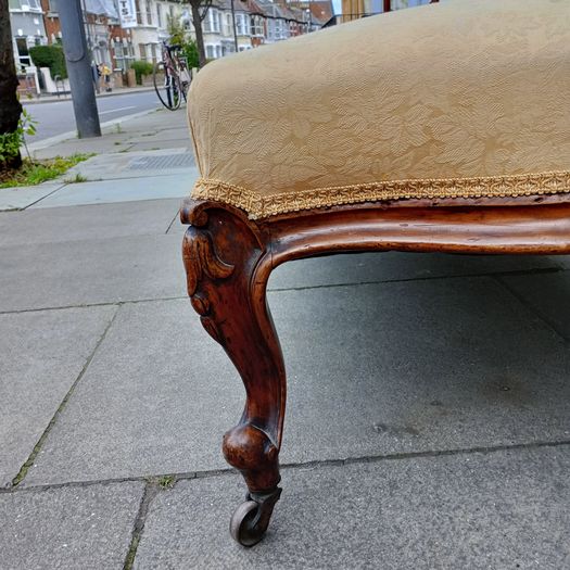 Large antique stool