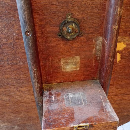 Georgian oak wine table