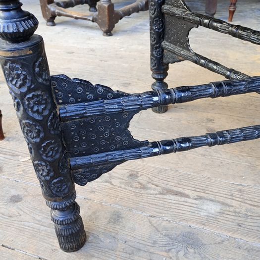 Eastern antique tray table