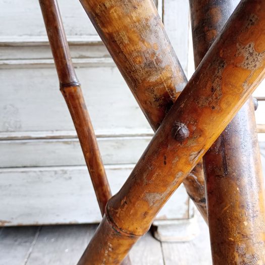 C19th bamboo table