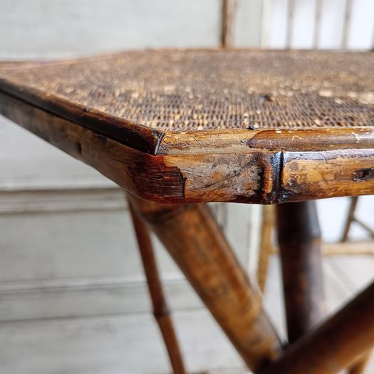 C19th bamboo table