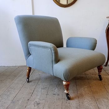 Antique low armchair