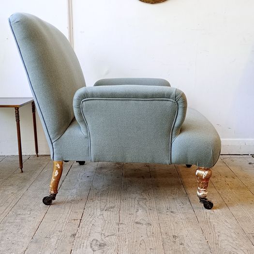 Antique low armchair