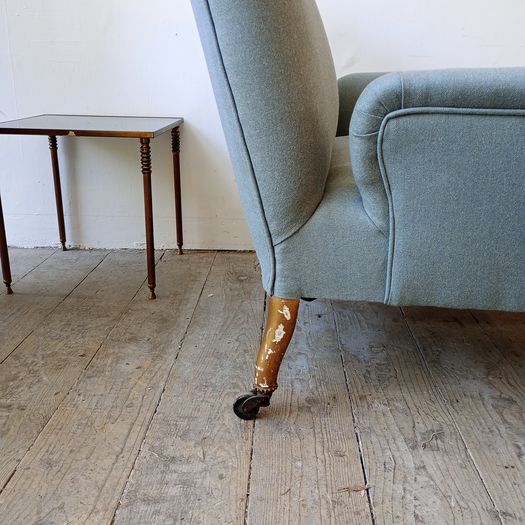 Antique low armchair