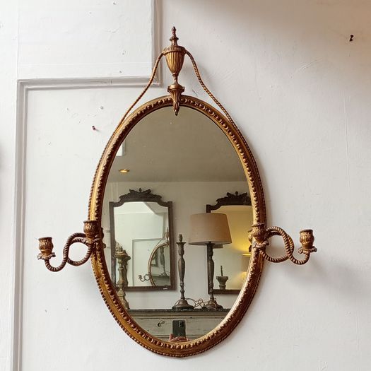 Georgian girandole mirror