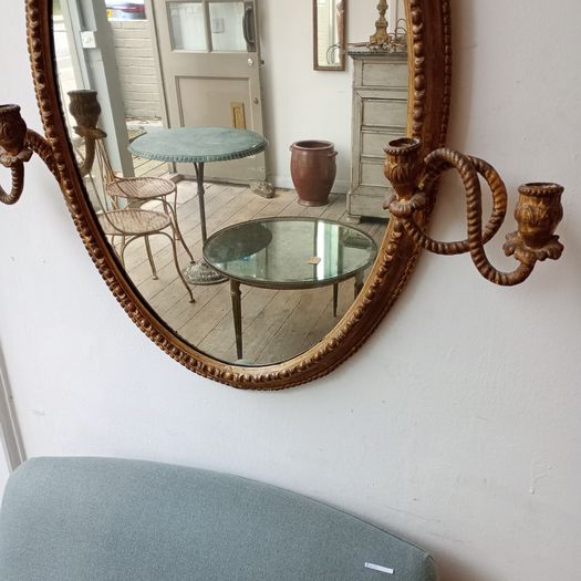 Georgian girandole mirror