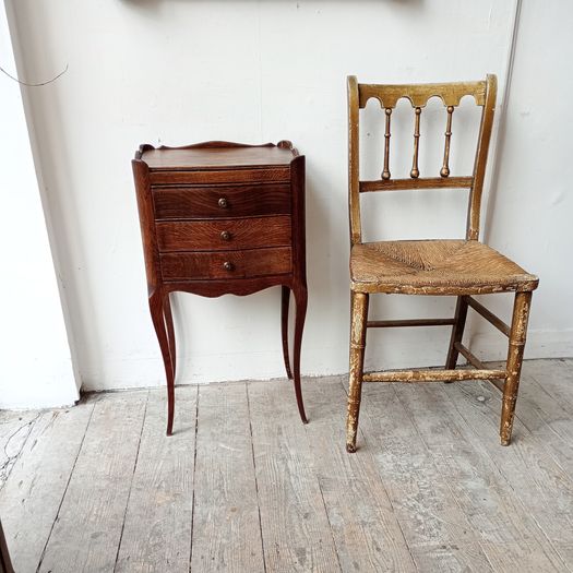 Pair of French bedside chests