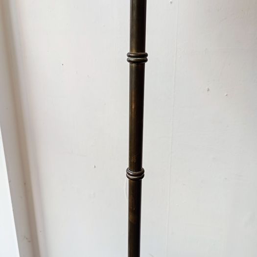 Mid century French brass floor lamp