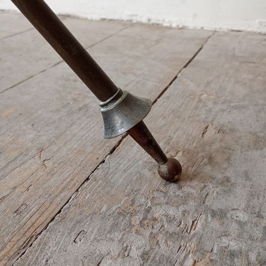Mid century French brass floor lamp