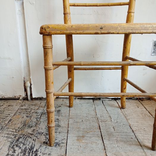 Pretty Regency painted chair