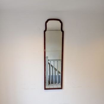 Antique arch mirror