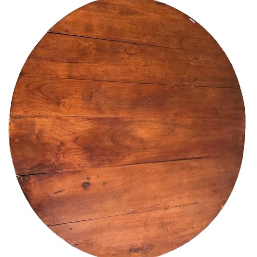 Antique fruitwood vindange table