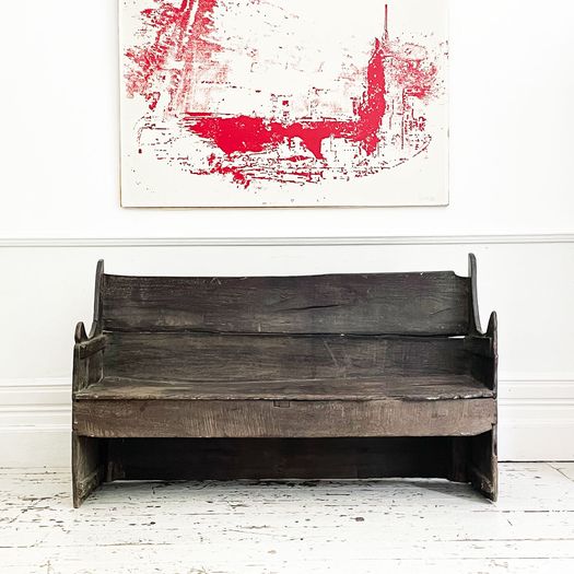 A Rustic Late 17th C/Early 18th C Catalan Bench