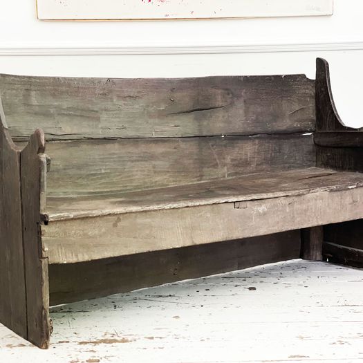 A Rustic Late 17th C/Early 18th C Catalan Bench
