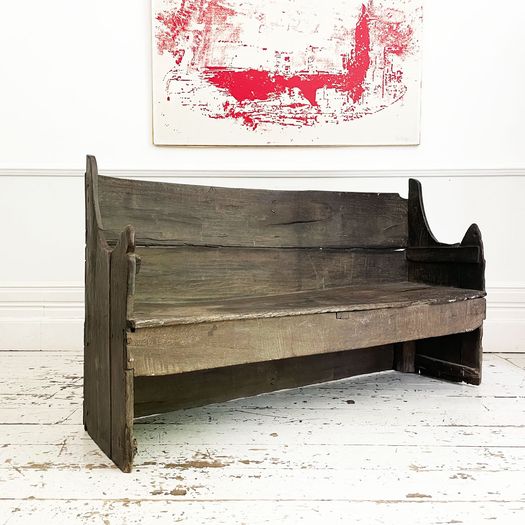 A Rustic Late 17th C/Early 18th C Catalan Bench