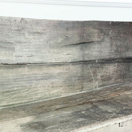 A Rustic Late 17th C/Early 18th C Catalan Bench
