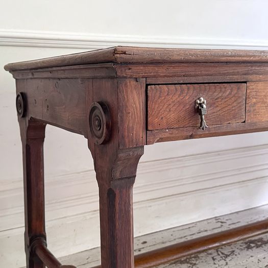 An Early 19th C Ten Drawer French Monastery Dining Table