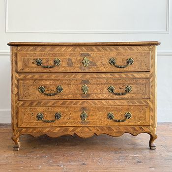 An 18th C French Parquetry Inlaid Commode of Beautiful Colour