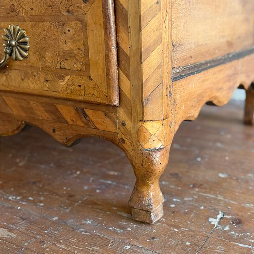 An 18th C French Parquetry Inlaid Commode of Beautiful Colour