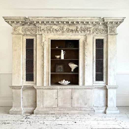 An 18th C William Kent Breakfront Bookcase