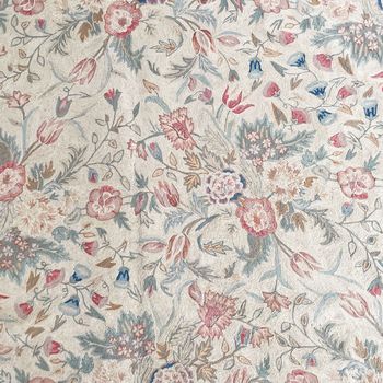 A Ravishing 1920's Wool Crewelwork Wall Hanging / Rug