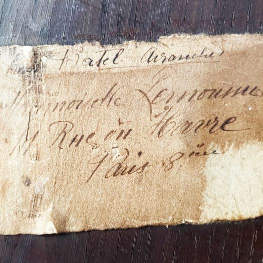 An Early 19th C French Serpentine Fronted Cherry Wood Commode