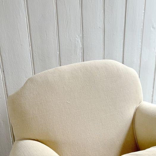 A Large Pair of Early 20th C Country House Armchairs