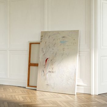 'Fleurs d'Hiver' La Floraison by Margot Sinclair - Mixed Media on Canvas