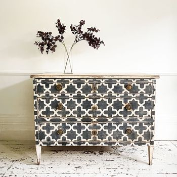 An 18th C Florentine Painted Commode