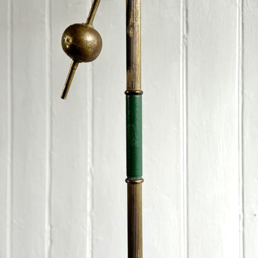 A 1950's Italian Two Arm Articulated Standing Lamp