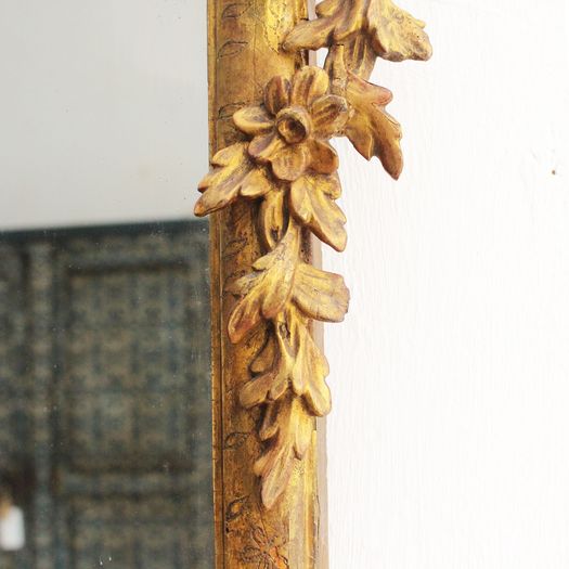 A Pair of 18th Century Italian Giltwood Mirrors