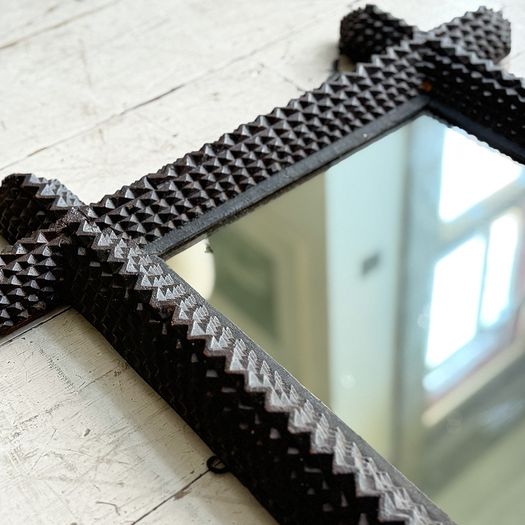 A Pair of Early 20th C Italian Arts and Crafts Mirrors