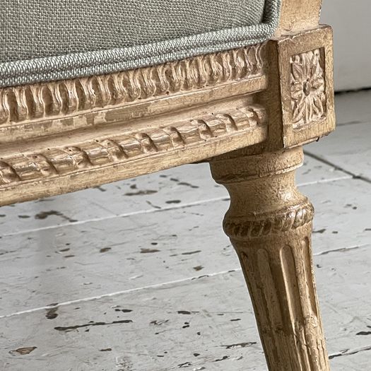 An Outstanding Pair of Louis XVI Style Napoleon III Marquise Armchairs