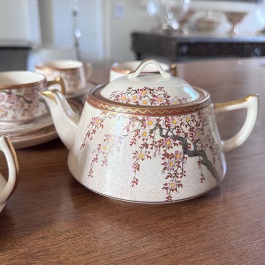 1920's Japanese Tea Set in the Satsuma Style