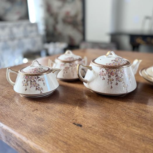 1920's Japanese Tea Set in the Satsuma Style
