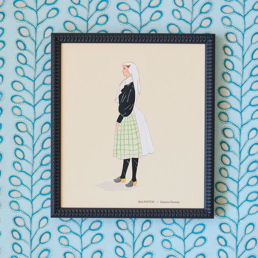 A set of twelve twentieth century lithographs with stencilled hand-applied colours by Aline Keim