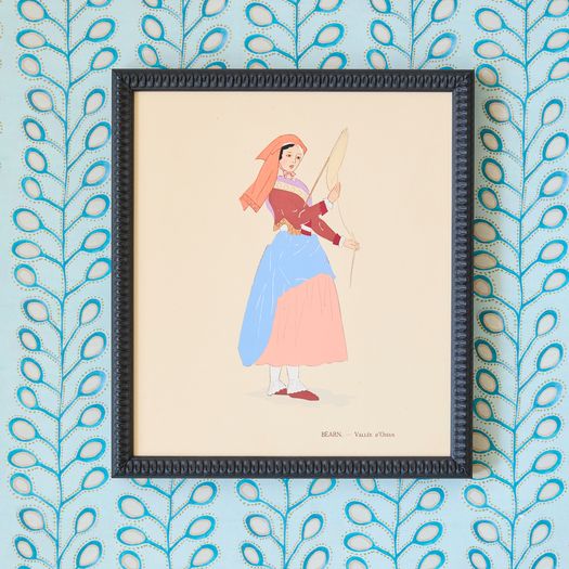 A set of twelve twentieth century lithographs with stencilled hand-applied colours by Aline Keim