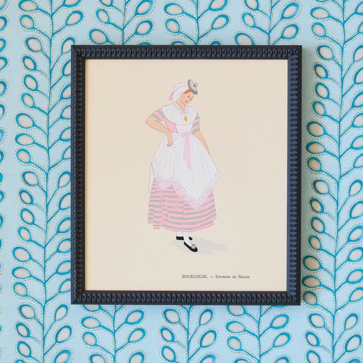 A set of twelve twentieth century lithographs with stencilled hand-applied colours by Aline Keim