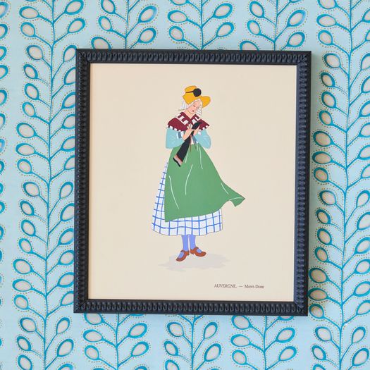 A set of twelve twentieth century lithographs with stencilled hand-applied colours by Aline Keim