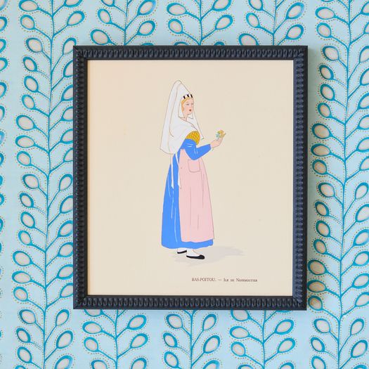 A set of twelve twentieth century lithographs with stencilled hand-applied colours by Aline Keim